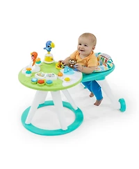 Bright Starts Around We Go 2-in-1 Walk-Around Activity Center Table - Tropic Cool