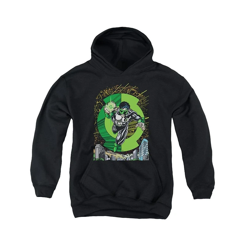 Green Lantern Youth Gl 51 Cover Pull Over Hoodie / Hooded Sweatshirt