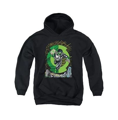 Green Lantern Youth Gl 51 Cover Pull Over Hoodie / Hooded Sweatshirt
