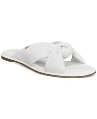 Michael Kors Elena Knotted Slide Sandals