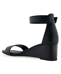 Aerosoles Women's Willis Buckle Strap Wedge Sandals