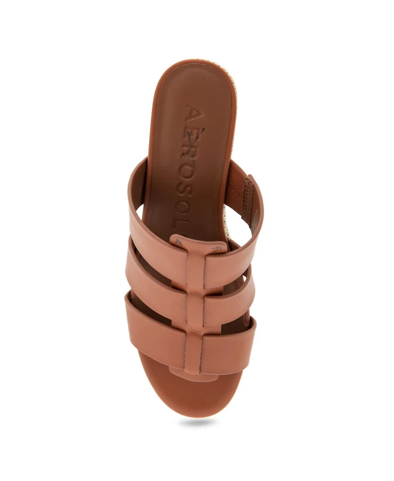Aerosoles Women's Wilma Slip-On Wedge Sandals