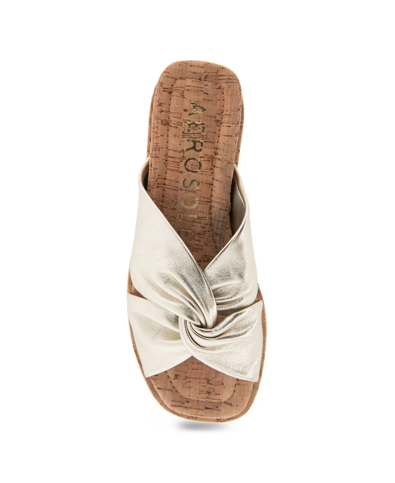 Aerosoles Women's Brady Short Wedge Slides