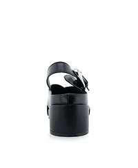 Aerosoles Women's Chrystie Buckle Block Heel Sandals
