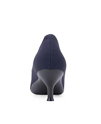 Aerosoles Women's Ludlow Closed Toe Kitten Heel
