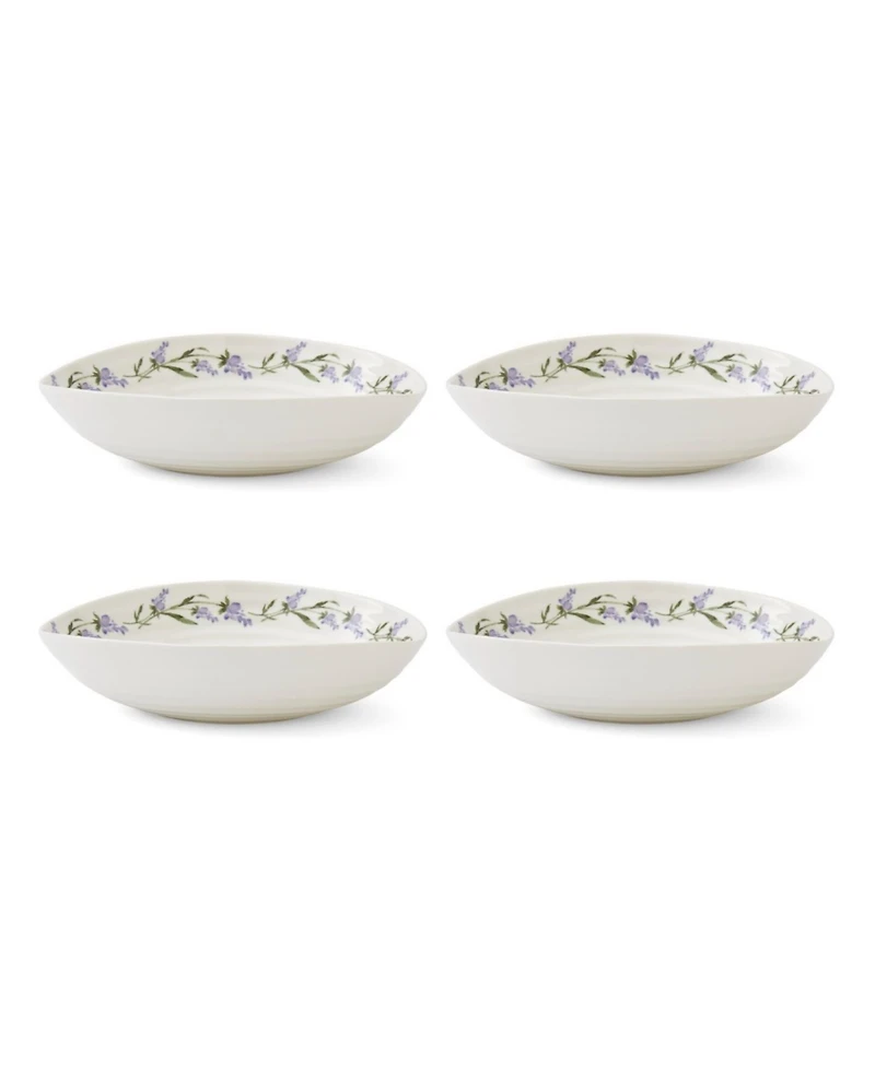 Portmeirion Sophie Conran Lavandula Pasta Bowls, Set of 4