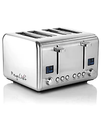 MegaChef 4 Slice Stainless Steel Toaster