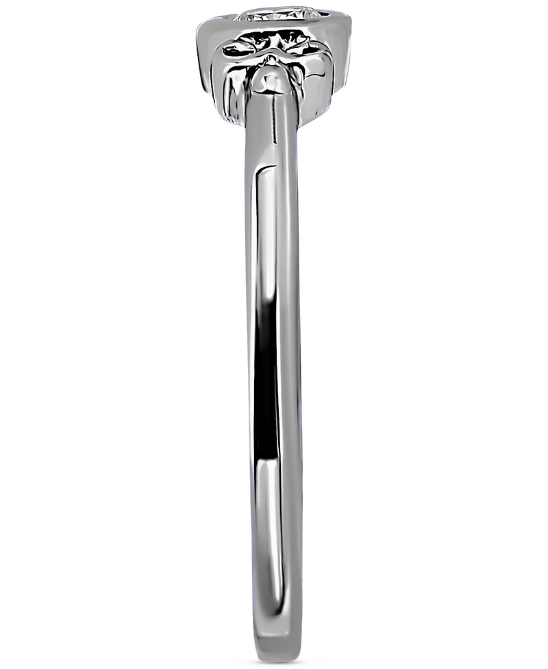 Giani Bernini Cubic Zirconia Bezel Fancy Toe Ring, Created for Macy's