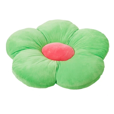 ECR4Kids SoftZone Flower Floor Pillow, Bright Pink, 1