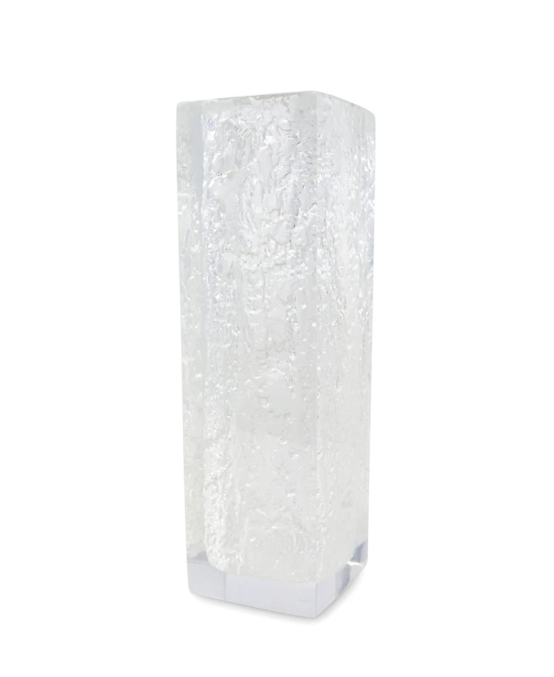 Vivience Textured Design Acrylic Vase