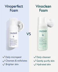 Caudalie Vinoperfect Instant Brightening Micropeel Foam, 3.3 oz.