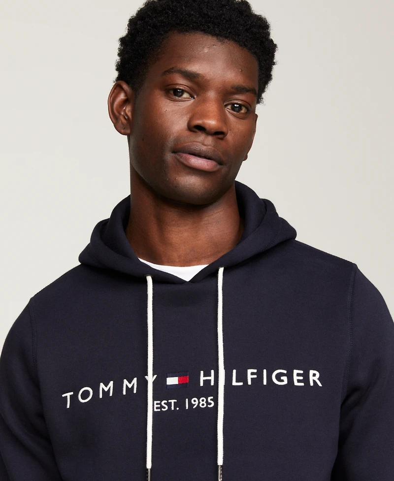 Tommy Hilfiger Men's Embroidered Logo Hoodie
