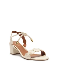 Arezzo Women's Melina Mid Block Sandals