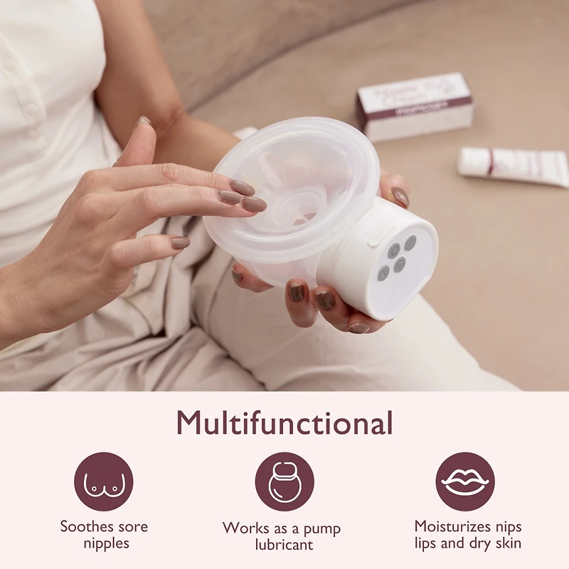 Momcozy 100% Natural Nipple Cream, Lanolin-free Nipple Butter
