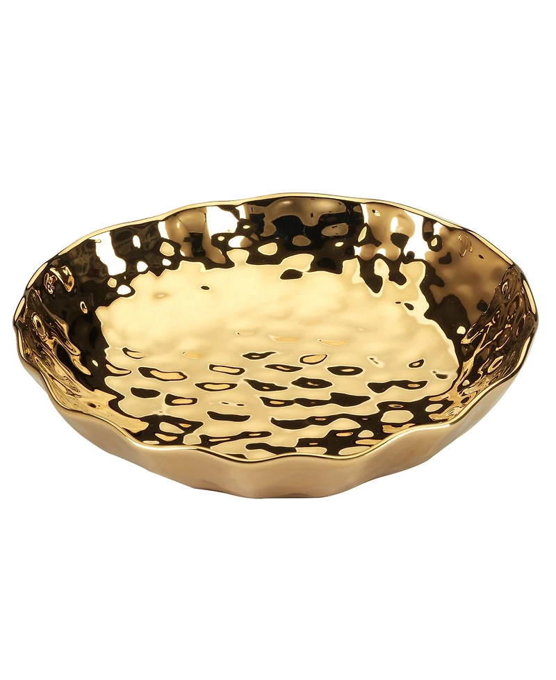 Certified International Gold Coast Serving Bowl