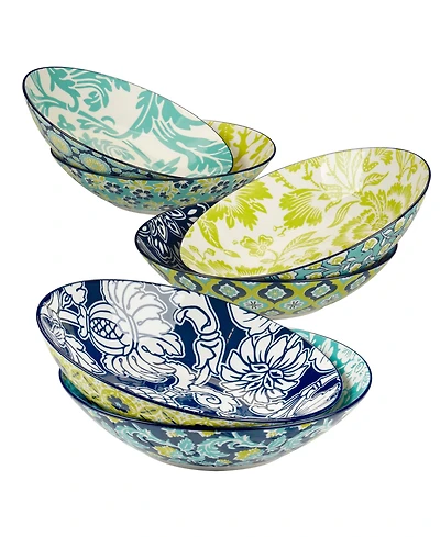 Certified International Tapestry Soup/Pasta Bowls, Set of 6