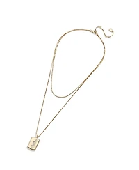 Women's Wear by Erin Andrews x Baublebar Philadelphia Phillies Dog Tag Necklace