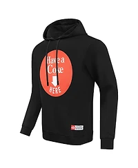 Men's Freeze Max Black Coca-Cola Have A Coke Here Pullover Hoodie