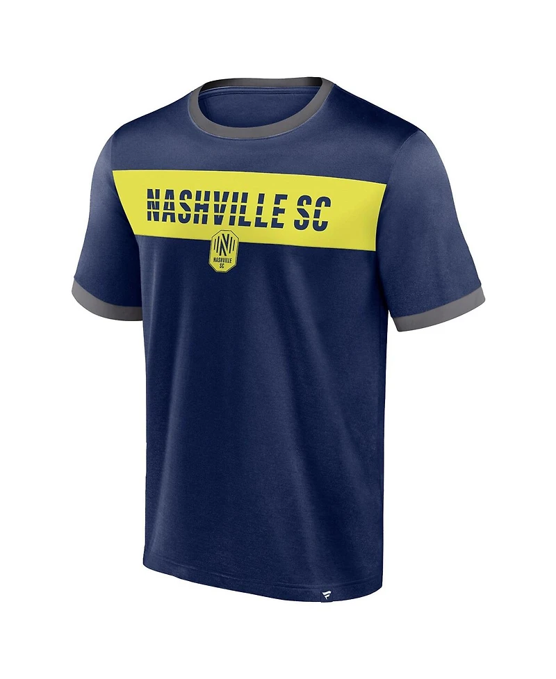 Men's Fanatics Navy Nashville Sc Advantages T-shirt