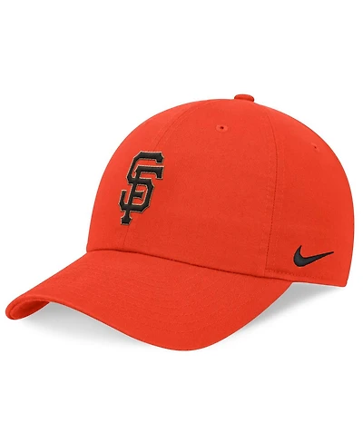 Men's Nike Orange San Francisco Giants Evergreen Club Adjustable Hat