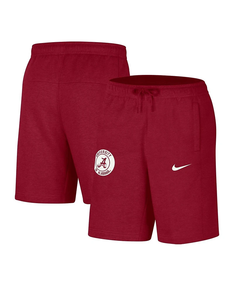 Men's Nike Crimson Alabama Tide Logo Shorts