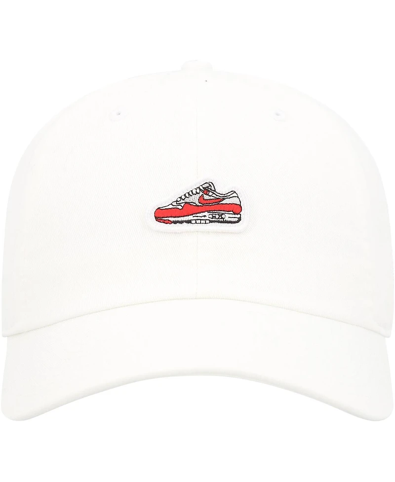 Men's and Women's Nike White Air Max 1 Club Adjustable Hat