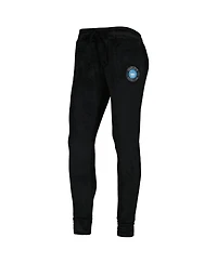 Women's Concepts Sport Black Charlotte Fc Intermission Velour Cuffed Pants