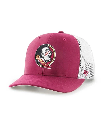 Men's '47 Brand Garnet Florida State Seminoles Trucker Adjustable Hat