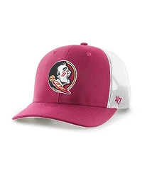 Men's '47 Brand Garnet Florida State Seminoles Trucker Adjustable Hat