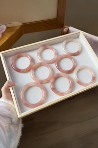 seree Monet — Jade & baroque pearl adjustable ring