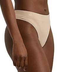 Lauren Ralph Women's Seamless Stretch Jersey Thong Underwear 4L0010