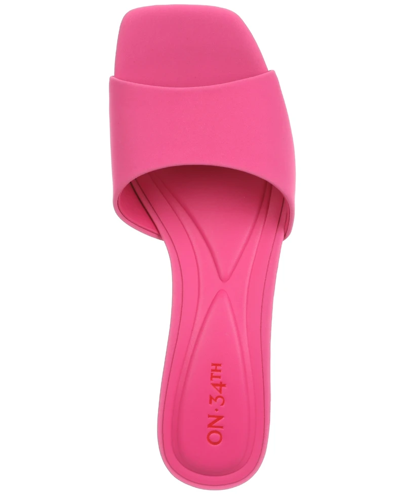 On 34th Women's Gabbie Slide Dress Sandals, Created for Macy's