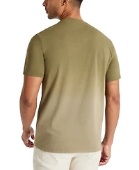Kenneth Cole Men's 4-Way Stretch Dip-Dyed T-Shirt