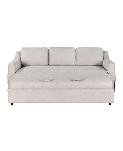 Serta 90.6" W Polyester Harley Convertible Sofa