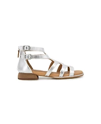 Gentle Souls Women's Hallie Zipper Sandals