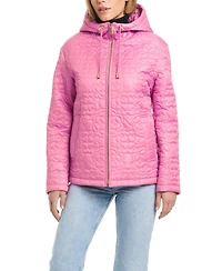 kate spade new york Women's Signature Zip-Front Water-Resistant Quilted Jacket