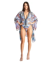 La Moda Clothing Women's Short Overshirt