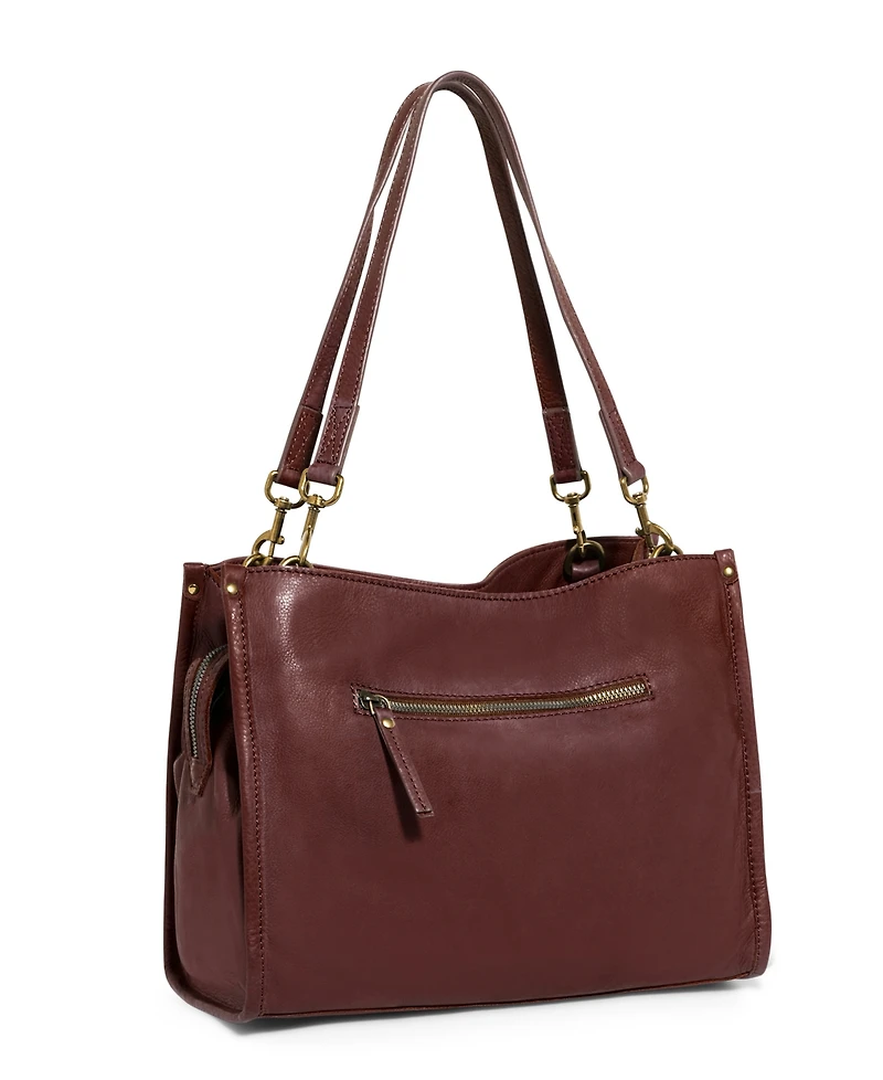 Lenox Triple Entry Satchel