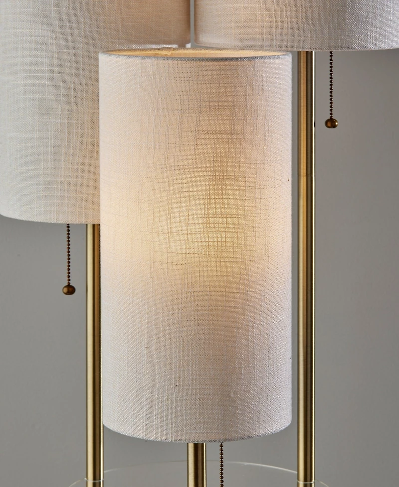 Adesso 68" Trio Floor Lamp