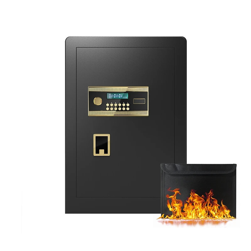 21.65-Inch Electronic Digital Security Safe in Black