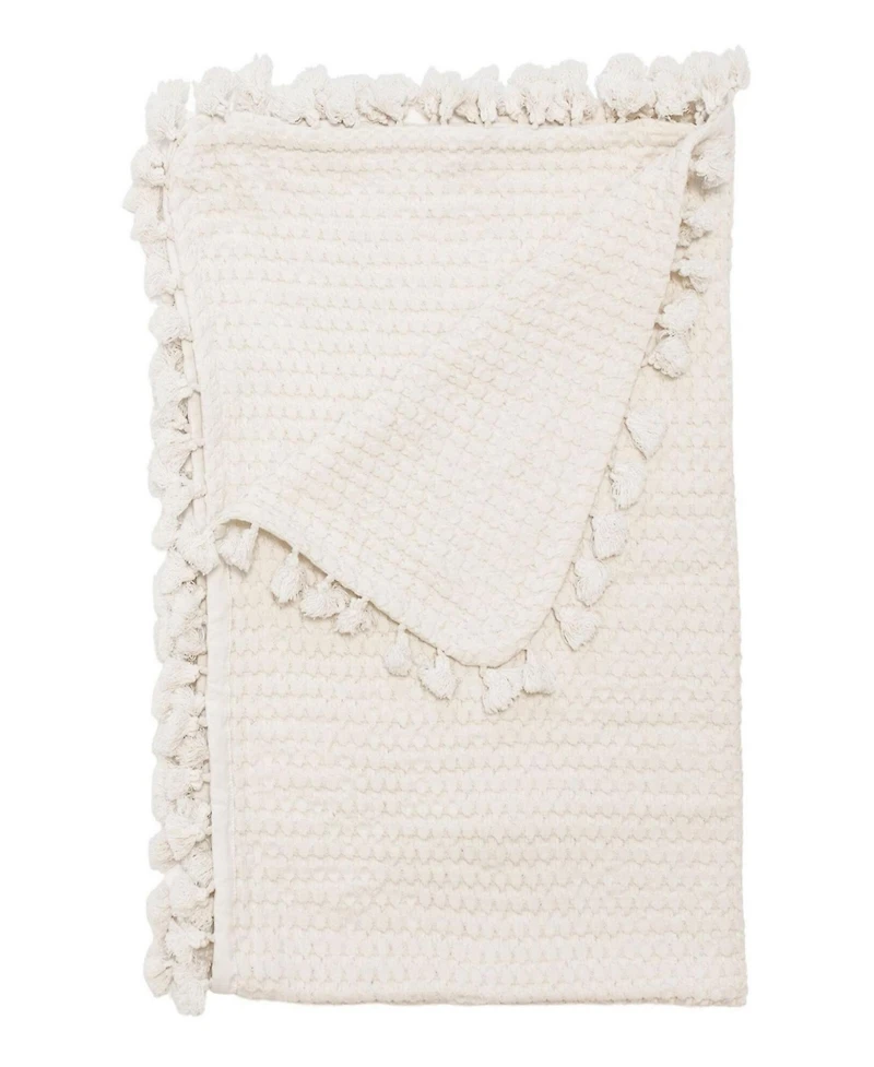 Crane Baby Birch Waffle Knit Blanket