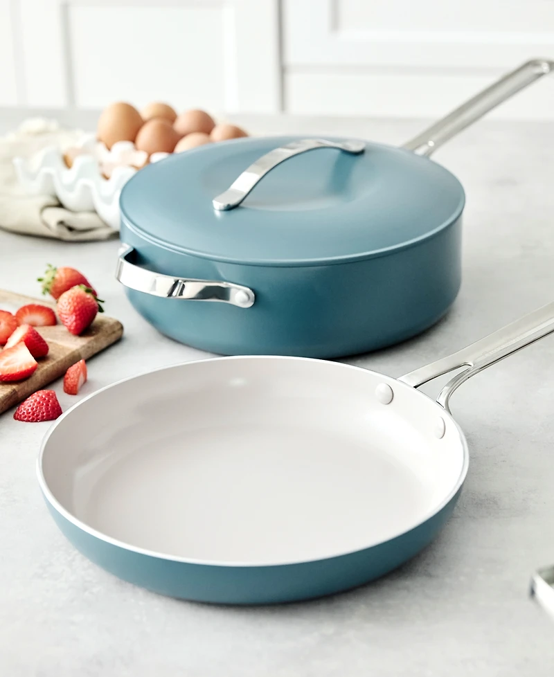 GreenPan Nova 3-Pc. Nonstick Fry & Saute Pan Set