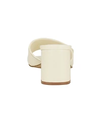 Guess Women's Gallai Block Heel Slip-On Sandals