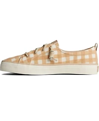 Sperry Women's Crest Vibe Gingham Canvas Sneakers, Created for Macy's