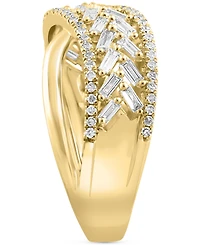 Effy Diamond Sculptural Band Ring (1/2 ct. t.w.) in 14k Gold