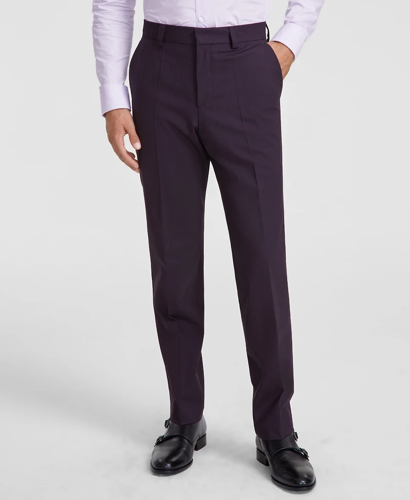 Hugo by Boss Men's Modern-Fit Solid Suit Separate Pants