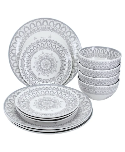 Bia Cordon Bleu Arabesque 12-Piece Dinnerware Set, Service for 4