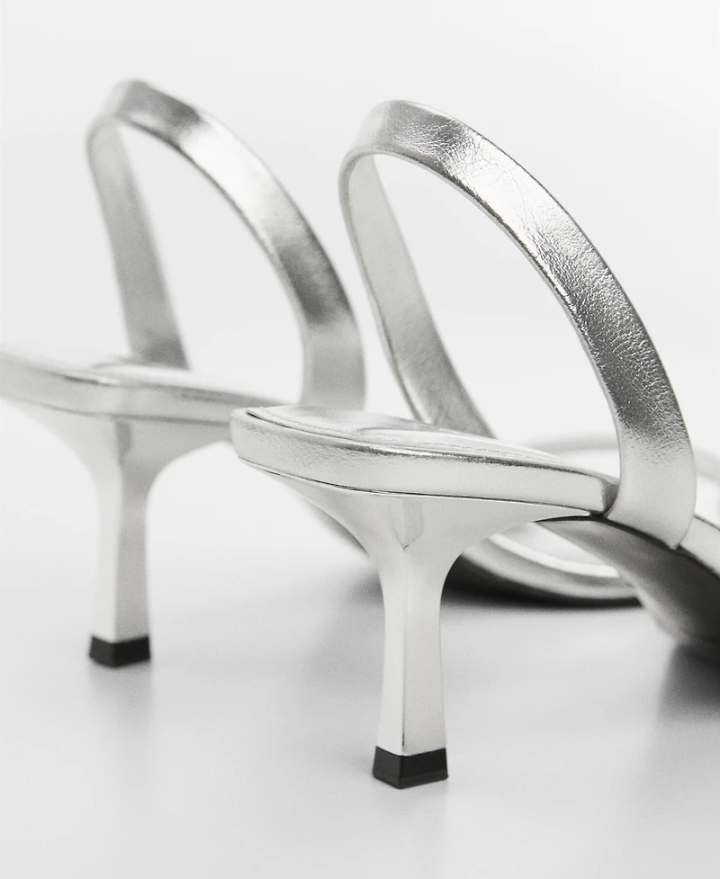 Mango Women's Heel Non-Structured Sandals