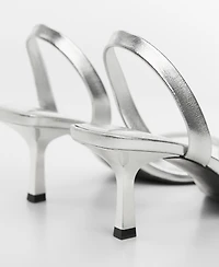 Mango Women's Heel Non-Structured Sandals