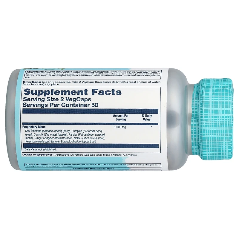 Solaray Prostate Blend Sp-16 - 100 VegCaps